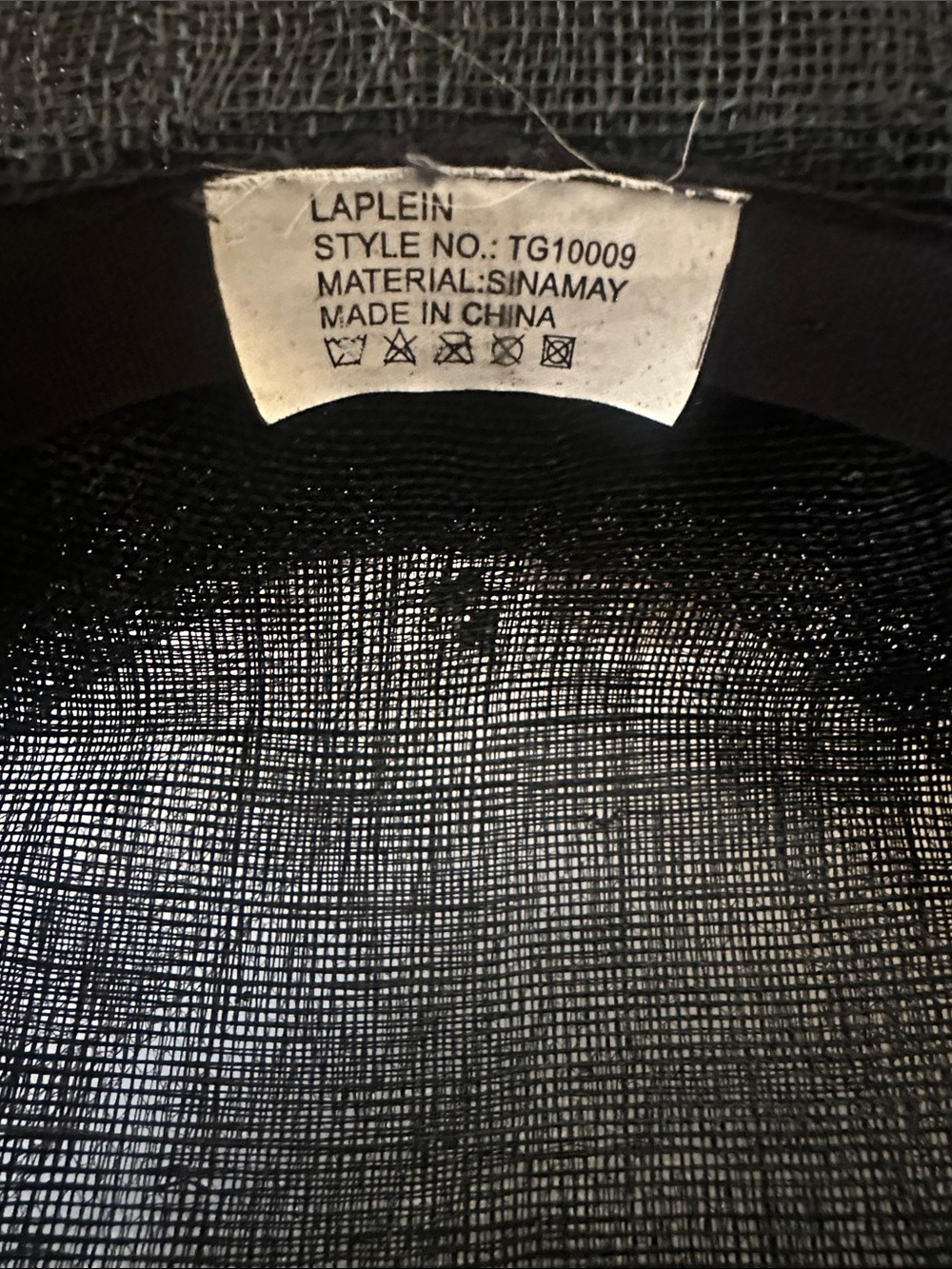 Laplein Vintage-style Black Sinamay Floral Wide-Brim Women's Hat Wedding Derby - Picture 12 of 16